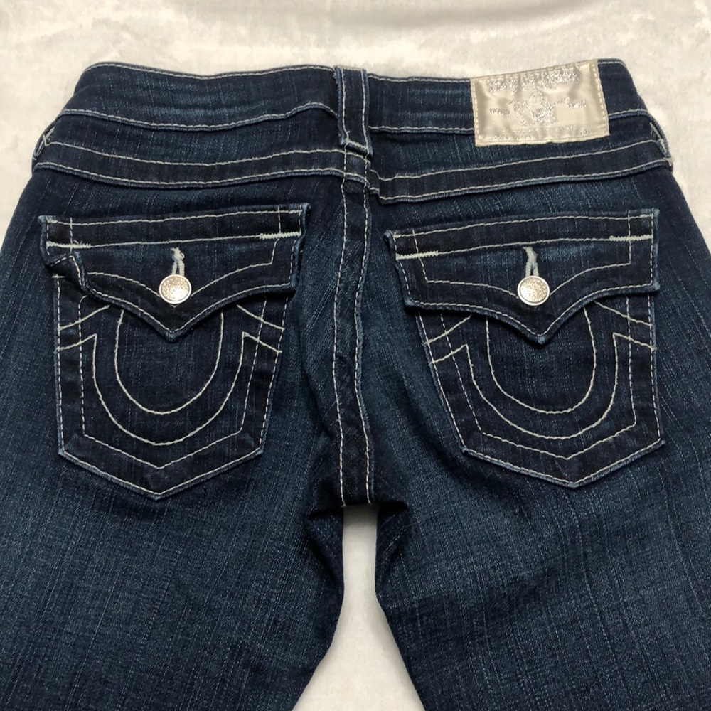 True religion becky jeans with Swarovski crystal